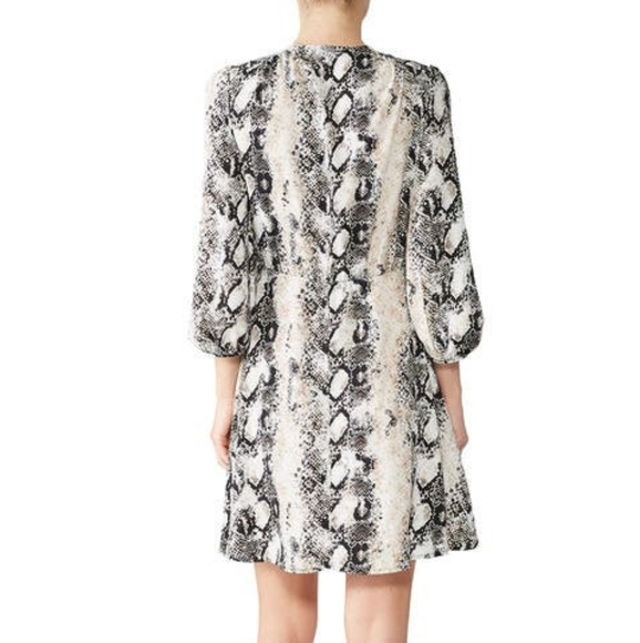 Slate & WillowPython Button Front Dress - Picture 2 of 4